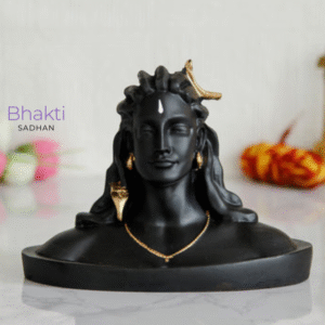 Black Polyresin Handcrafted Adiyogi Lord Shiva Statue